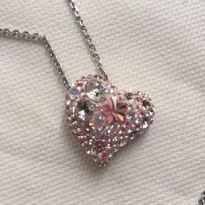 Swarovski heart necklace